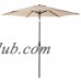 Grand patio 9 Feet Patio Umbrella, Outdoor Market Umbrella with Push Button Tilt and Crank, 6 Ribs, Lime Green   566075179